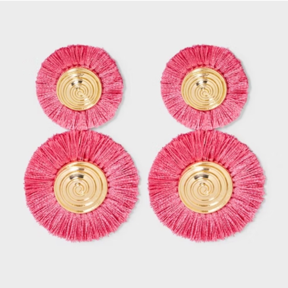 SUGARFIX by BAUBLEBAR THREADED DROP EARRINGS